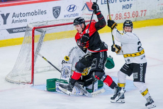 Photo hockey match Amiens  - Rouen le 31/01/2025