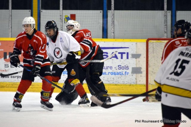 Photo hockey match Dijon II - Besançon le 01/02/2025