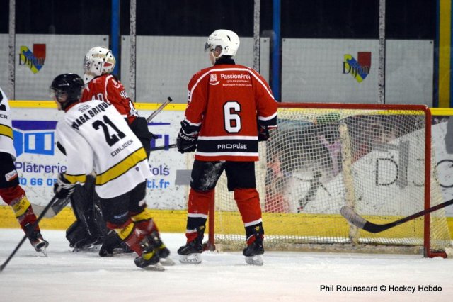Photo hockey match Dijon II - Besançon le 01/02/2025