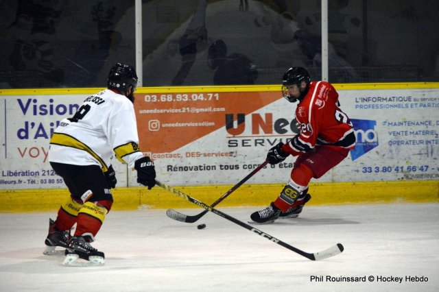 Photo hockey match Dijon II - Besançon le 01/02/2025