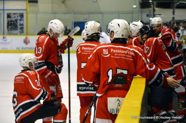 Photo hockey match Dijon II - Besançon le 01/02/2025