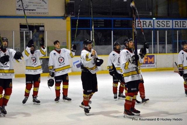 Photo hockey match Dijon II - Besançon le 01/02/2025
