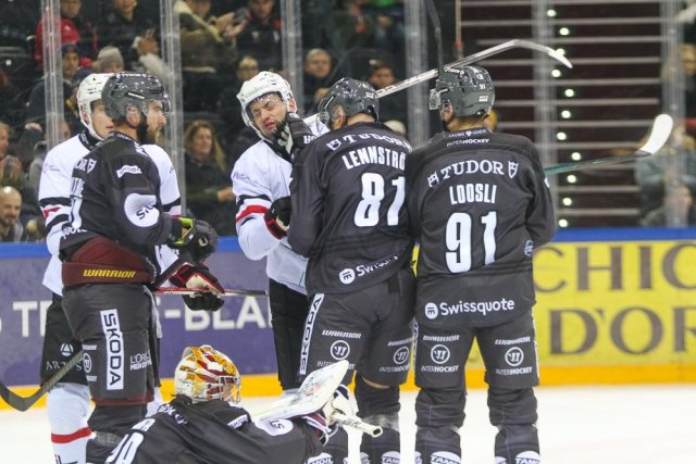 Photo hockey match Genève - Lausanne le 02/02/2025