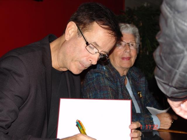 Photo hockey reportage Dunkerque : Conférence de Tristan Alric