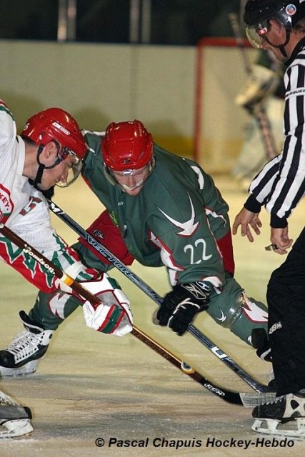 Photo hockey match Cergy-Pontoise - Courbevoie  le 07/11/2009