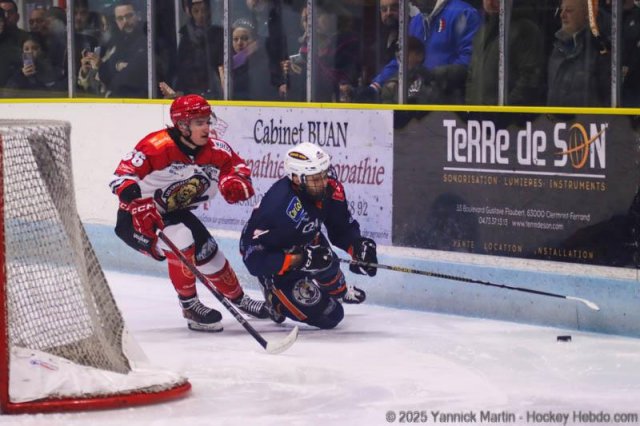 Photo hockey match Clermont-Ferrand - Vaujany le 08/02/2025