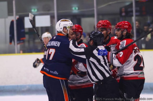 Photo hockey match Clermont-Ferrand - Vaujany le 08/02/2025
