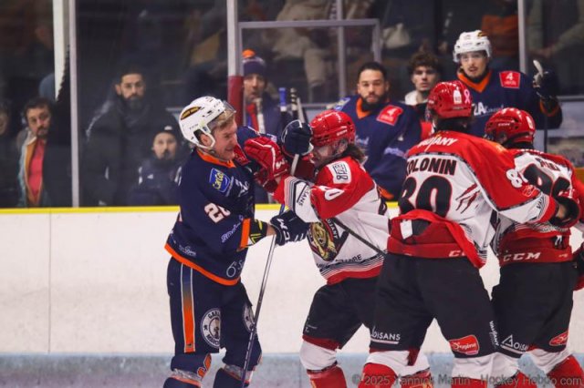 Photo hockey match Clermont-Ferrand - Vaujany le 08/02/2025