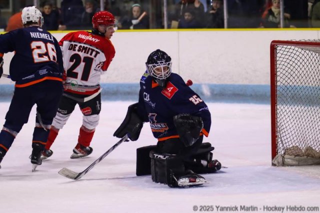 Photo hockey match Clermont-Ferrand - Vaujany le 08/02/2025