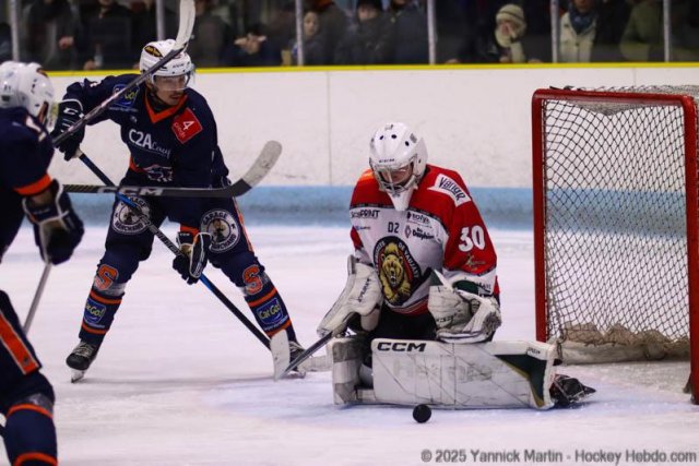 Photo hockey match Clermont-Ferrand - Vaujany le 08/02/2025
