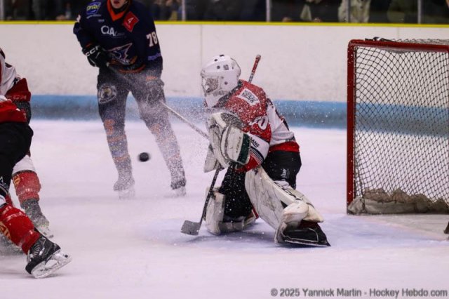 Photo hockey match Clermont-Ferrand - Vaujany le 08/02/2025