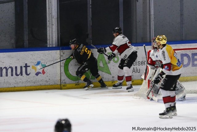 Photo hockey match Rouen - Bordeaux le 11/02/2025