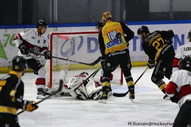 Photo hockey match Rouen - Bordeaux le 11/02/2025