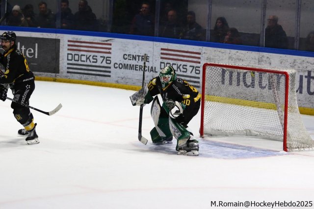 Photo hockey match Rouen - Bordeaux le 11/02/2025