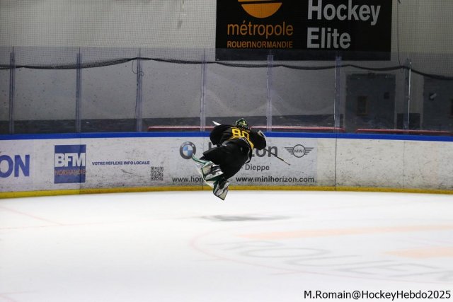 Photo hockey match Rouen - Bordeaux le 11/02/2025