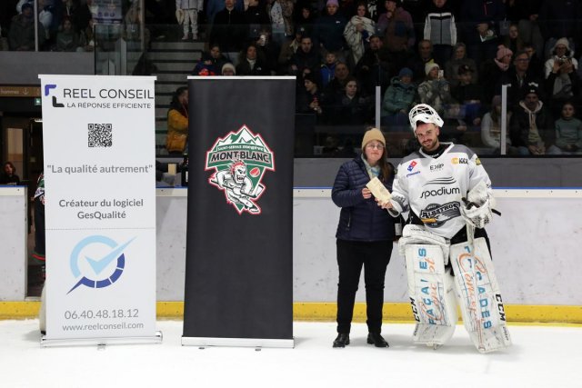 Photo hockey match Mont-Blanc - Brest  le 13/02/2025