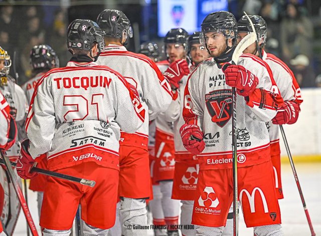 Photo hockey match Nantes - Valenciennes le 12/02/2025