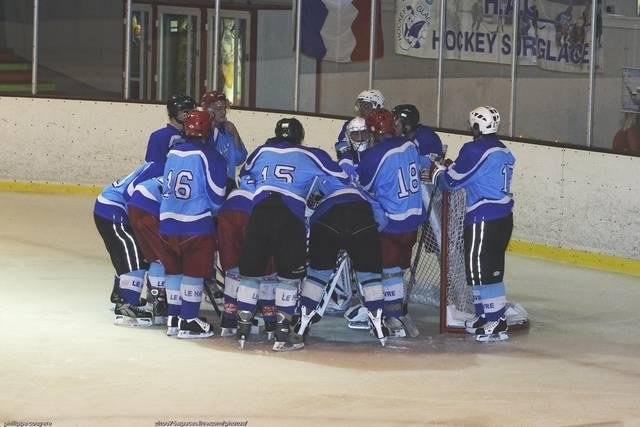 Photo hockey reportage Match de gala sur la glace havraise