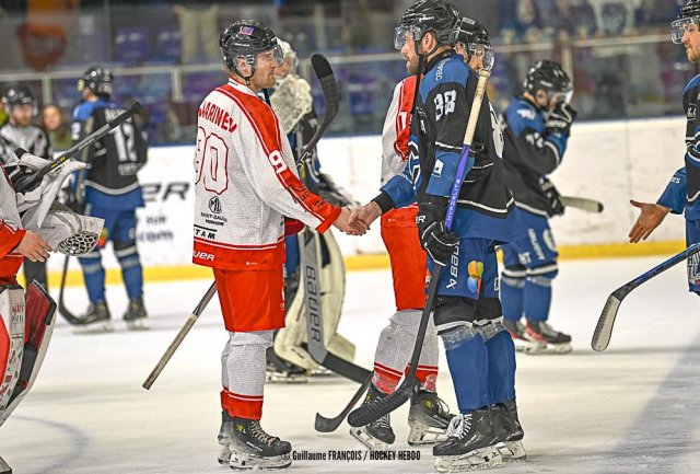 Photo hockey match Nantes - Valenciennes le 12/02/2025