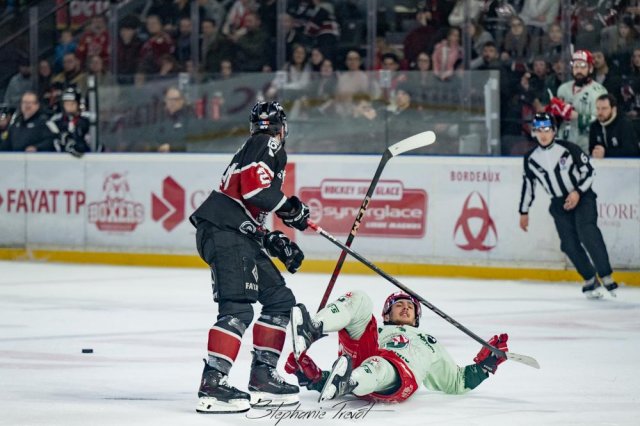 Photo hockey match Bordeaux - Cergy-Pontoise le 14/02/2025