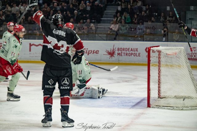 Photo hockey match Bordeaux - Cergy-Pontoise le 14/02/2025