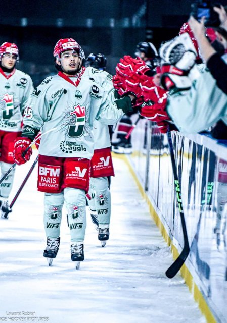Photo hockey match Bordeaux - Cergy-Pontoise le 14/02/2025