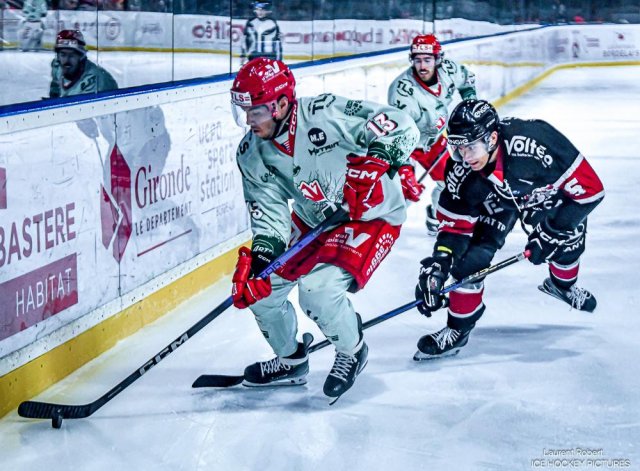 Photo hockey match Bordeaux - Cergy-Pontoise le 14/02/2025
