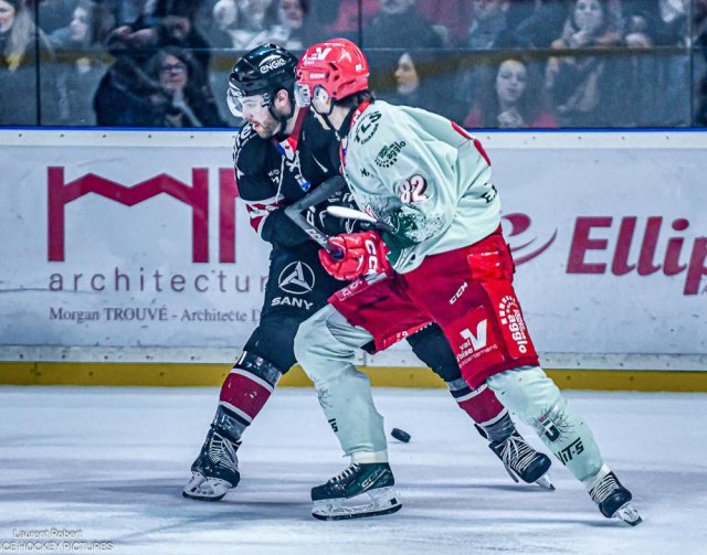 Photo hockey match Bordeaux - Cergy-Pontoise le 14/02/2025