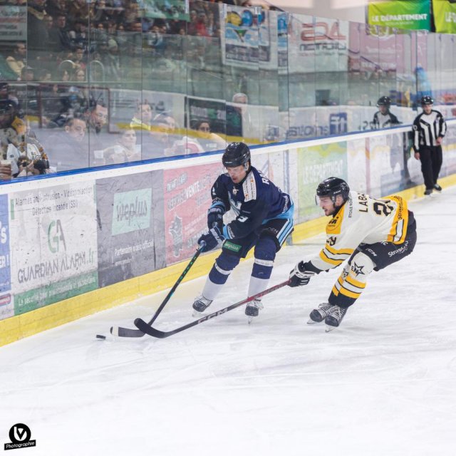 Photo hockey match Tours  - Strasbourg  le 15/02/2025