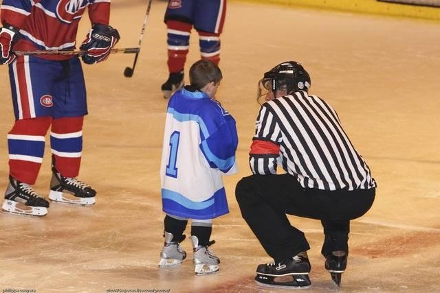 Photo hockey reportage Match de gala sur la glace havraise