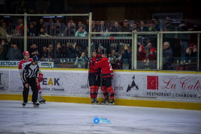 Photo hockey match Chamonix  - Grenoble  le 18/02/2025