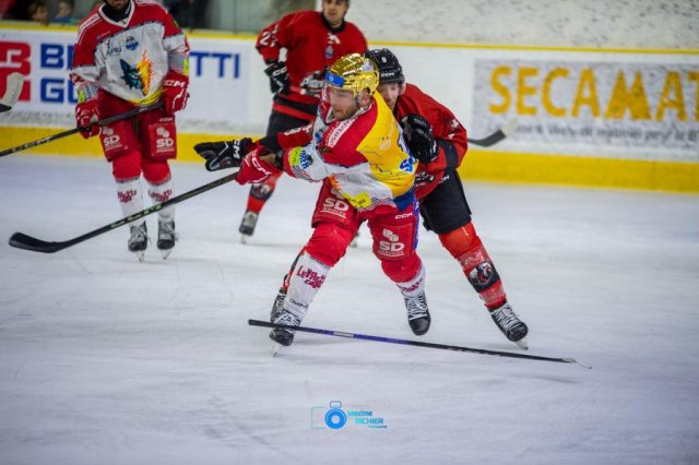 Photo hockey match Chamonix  - Grenoble  le 18/02/2025