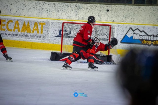 Photo hockey match Chamonix  - Grenoble  le 18/02/2025