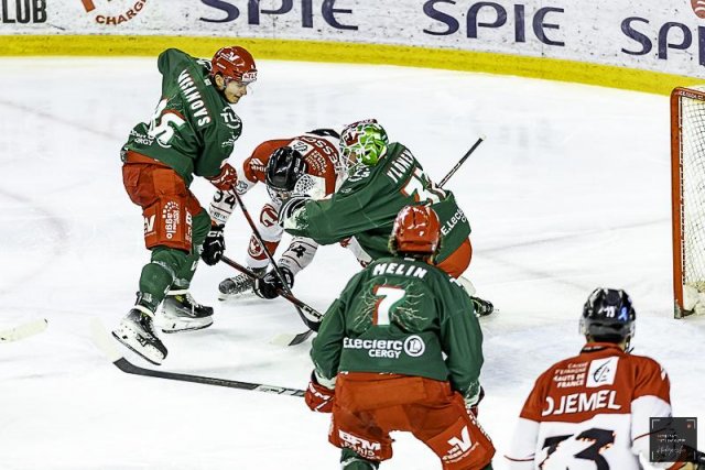 Photo hockey match Cergy-Pontoise - Amiens  le 17/02/2025