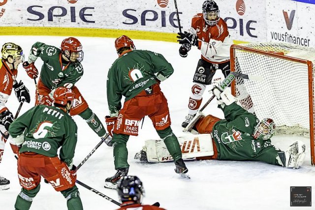 Photo hockey match Cergy-Pontoise - Amiens  le 17/02/2025