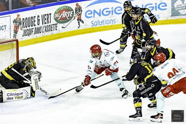 Photo hockey match Cergy-Pontoise - Rouen le 19/02/2025