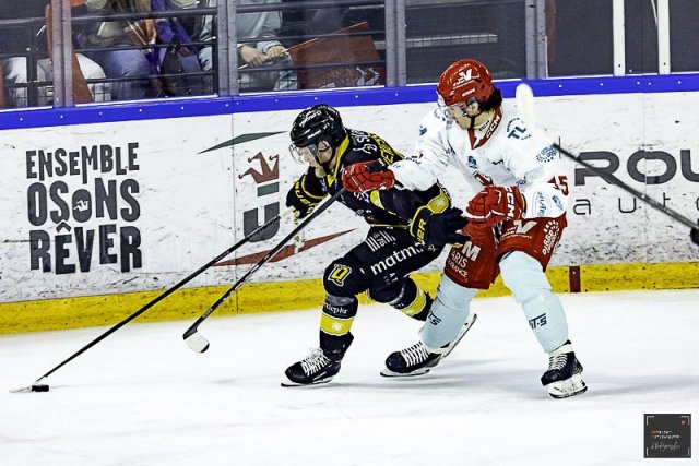 Photo hockey match Cergy-Pontoise - Rouen le 19/02/2025