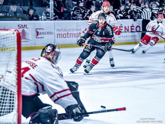 Photo hockey match Bordeaux - Briançon  le 21/02/2025
