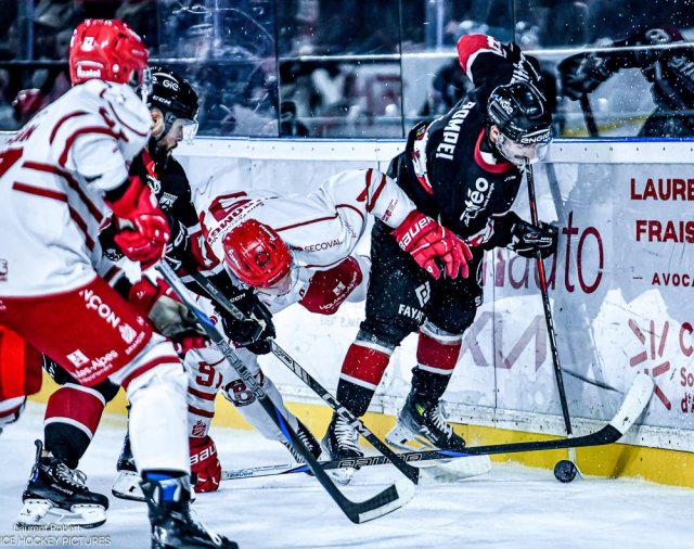 Photo hockey match Bordeaux - Briançon  le 21/02/2025
