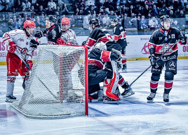 Photo hockey match Bordeaux - Briançon  le 21/02/2025