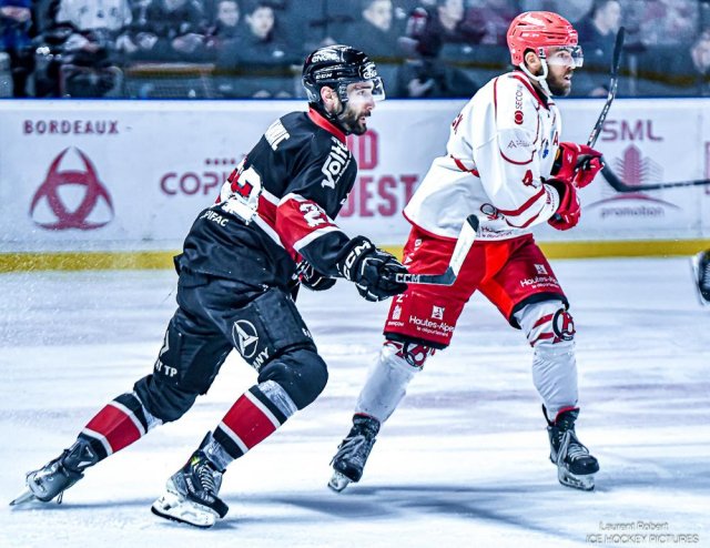 Photo hockey match Bordeaux - Briançon  le 21/02/2025