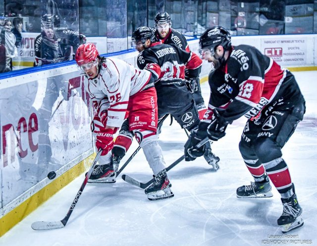Photo hockey match Bordeaux - Briançon  le 21/02/2025