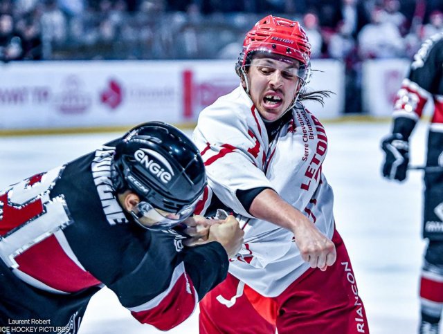Photo hockey match Bordeaux - Briançon  le 21/02/2025