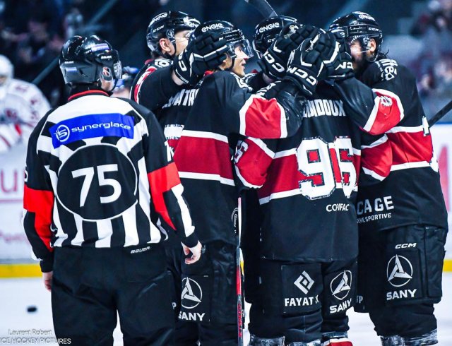 Photo hockey match Bordeaux - Briançon  le 21/02/2025