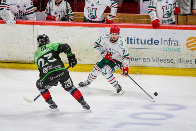 Photo hockey match Amiens  - Anglet le 21/02/2025