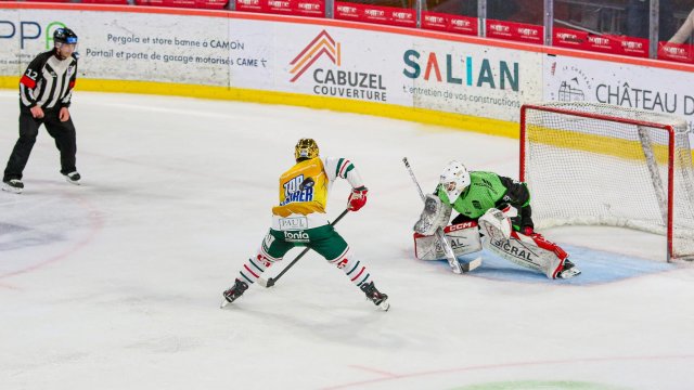 Photo hockey match Amiens  - Anglet le 21/02/2025