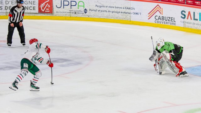 Photo hockey match Amiens  - Anglet le 21/02/2025