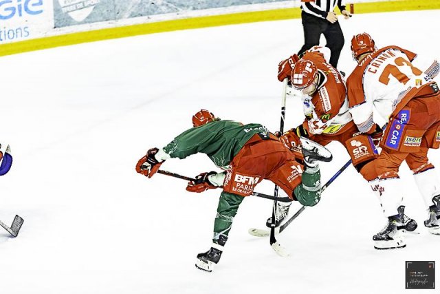 Photo hockey match Cergy-Pontoise - Grenoble  le 21/02/2025