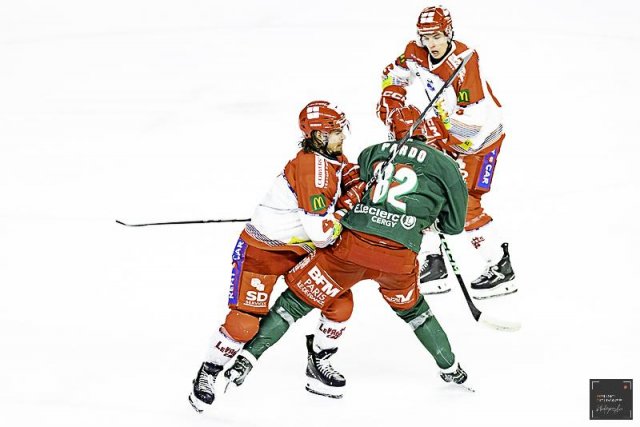 Photo hockey match Cergy-Pontoise - Grenoble  le 21/02/2025