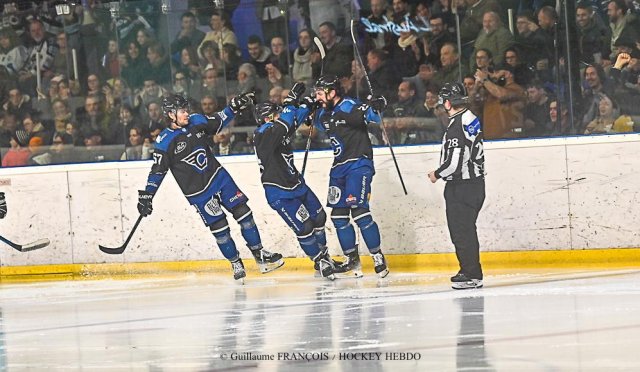 Photo hockey match Nantes - Tours  le 22/02/2025